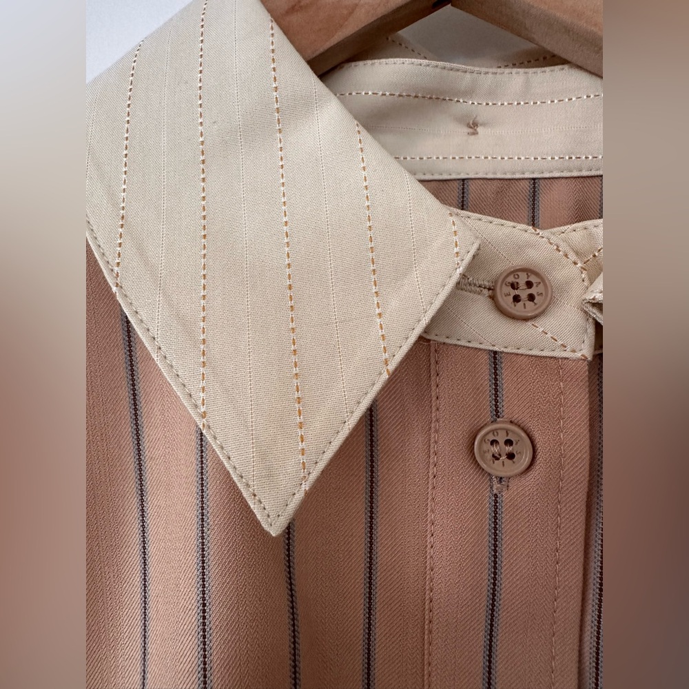 Stine Goya CLASSIC OVERSIZE SHIRT - MULTI STRIPES
-Size XS, Removable Collar - Picture 5 of 12